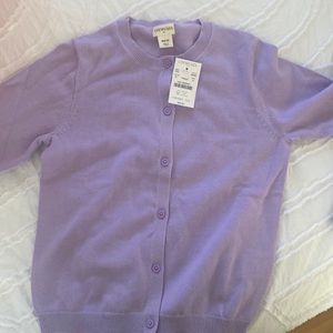 Lavender Kids Cardigan